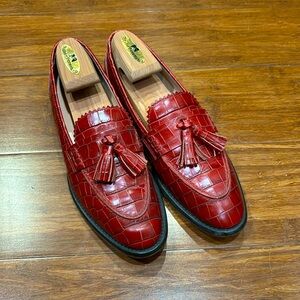 J.crew rouge genuine leather tassel loafer